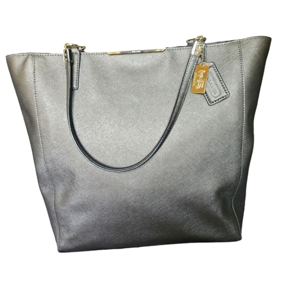 Coach | Madison North South N/S Saffiano Leather Tote | Women's Bags
